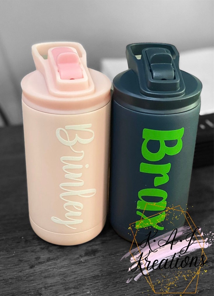 Kids Stainless Flip Top Tumblers