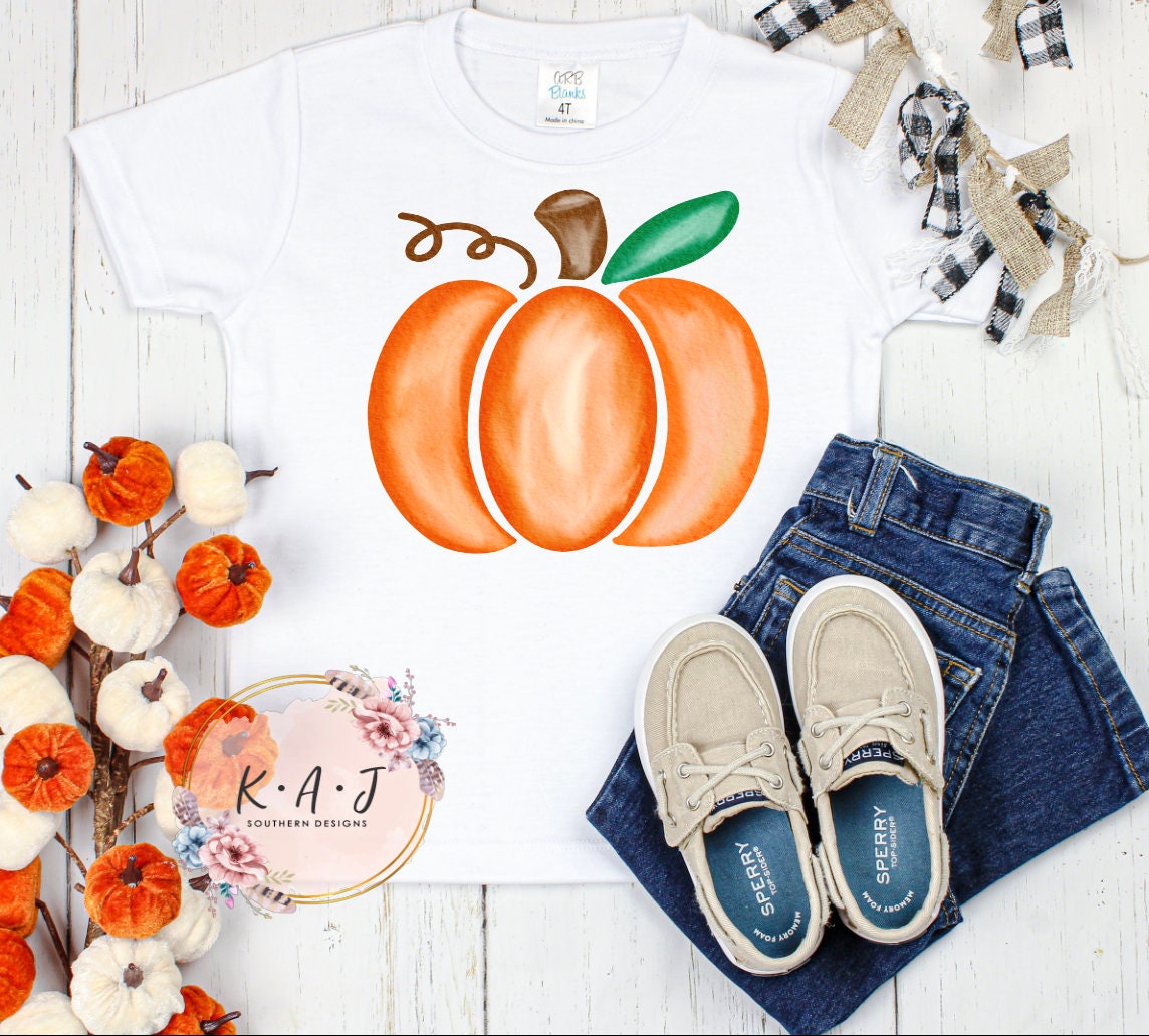 Orange Pumpkin Shirt