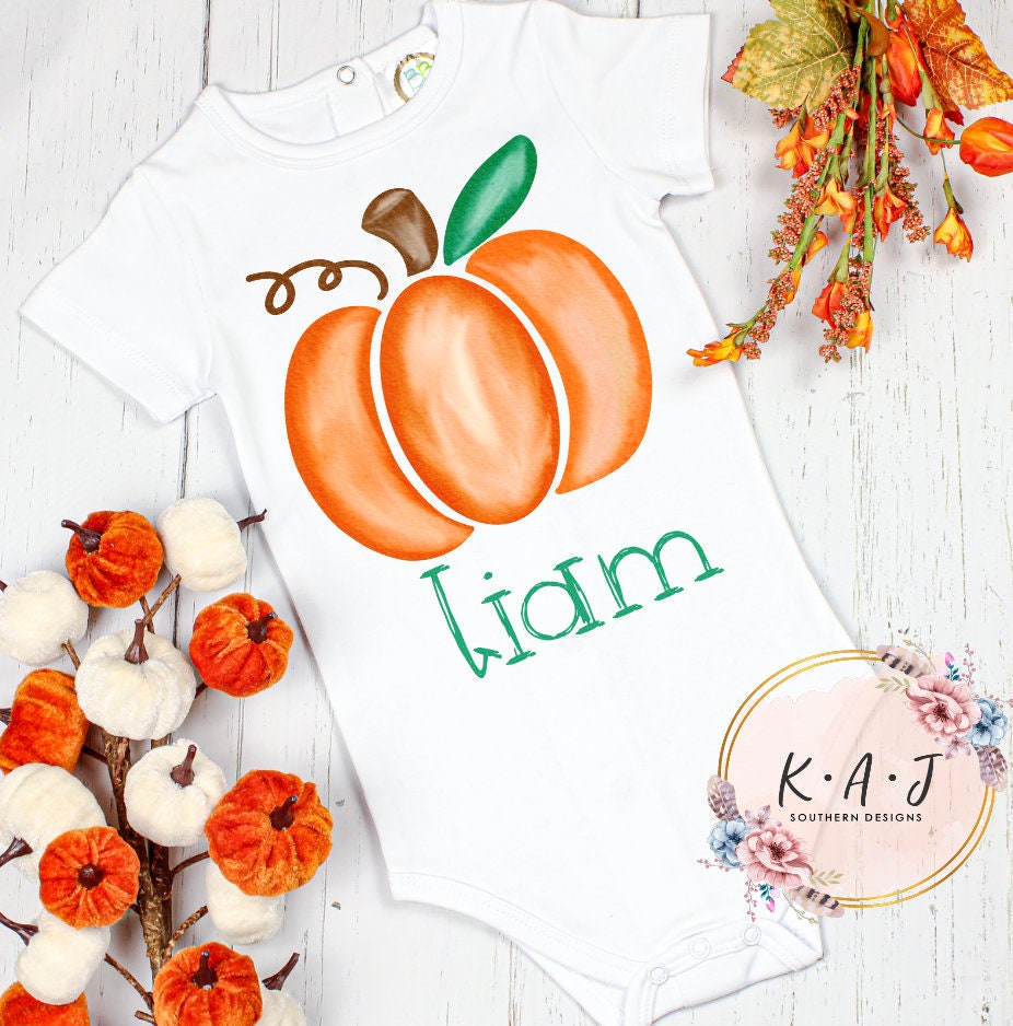 Orange Pumpkin Shirt