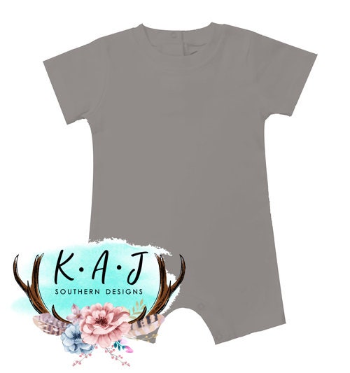 Boys Monogrammed Romper | Boys personalized Romper |Boys Outfit | Boys Custom Outfit