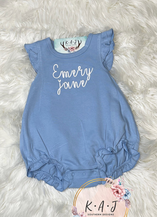 Girls Bubble | Girls Personalized Bubble | Summer Outfit | Girls Summer Bubble |  Baby Girl Outfit | Baby Gift | Bubble | Monogram