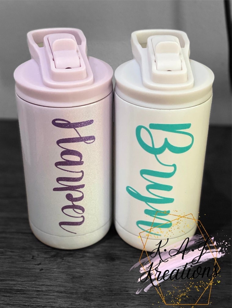 Kids Stainless Flip Top Tumblers