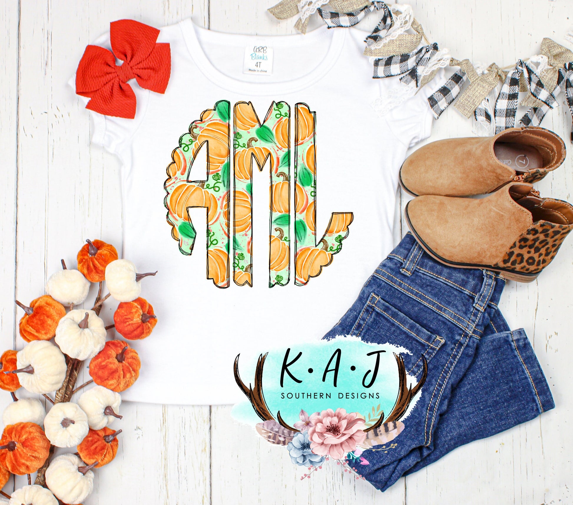 MonogramMintPumpkinShirt PumpkinOnesie HalloweenBabyOutfit GirlFallBabyGirlOutfit FallOnesie ThanksgivingOnesie HalloweenShirt
