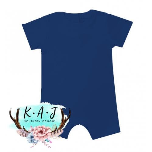 Boys Monogrammed Romper | Boys personalized Romper |Boys Outfit | Boys Custom Outfit