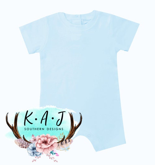 Boys Monogrammed Romper | Boys personalized Romper |Boys Outfit | Boys Custom Outfit