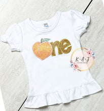 Load image into Gallery viewer, One Sweet Peach Birthday Shirt
