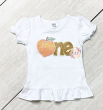 Load image into Gallery viewer, One Sweet Peach Birthday Shirt
