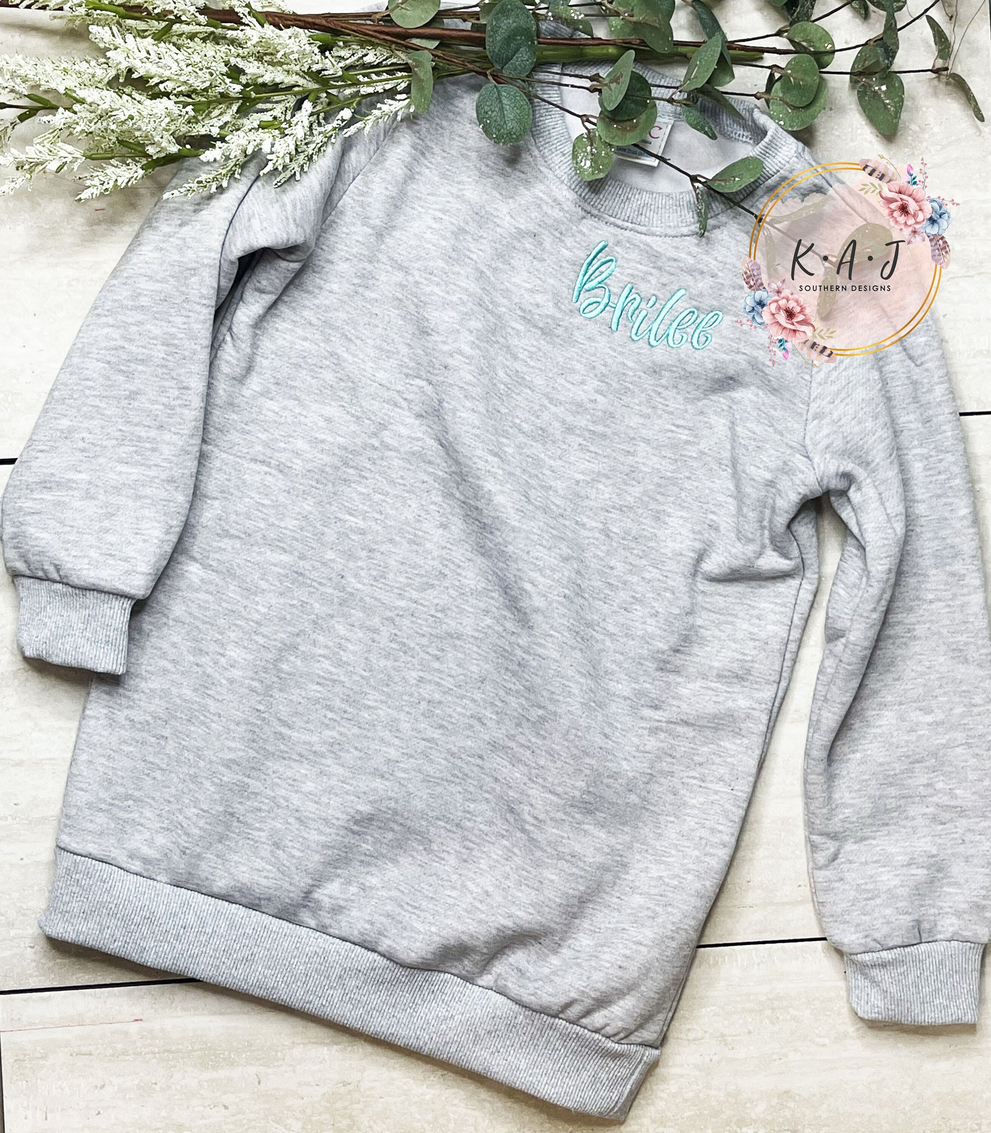 Kids Sweatshirt| Youth Sweatshirt| Crew Sweatshirt | Monogram Sweatshirt | Youth Monogrammed Sweatshirt | Kids Crew Neck | Kids Winter