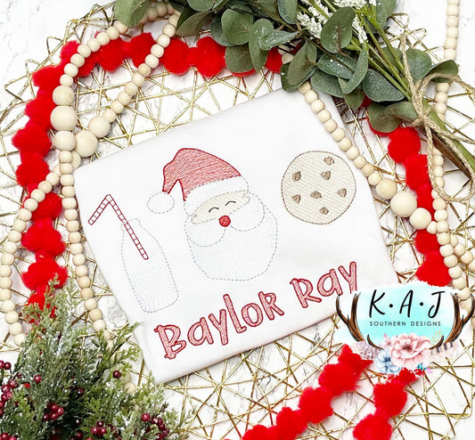 Girls Christmas Shirt,Boys Christmas Shirt,Cookies & Milk Shirt,Cookies Christmas Shirt,Santa Christmas Shirt,Milk and Cookies