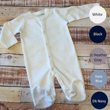 Load image into Gallery viewer, Baby Gift Infant Sleeper|Newborn Coming Home Outfit|Girl Sleeper|Girl Coming Home Outfit|Baby Outfit|Baby Sleeper|Monogrammed Baby Sleeper
