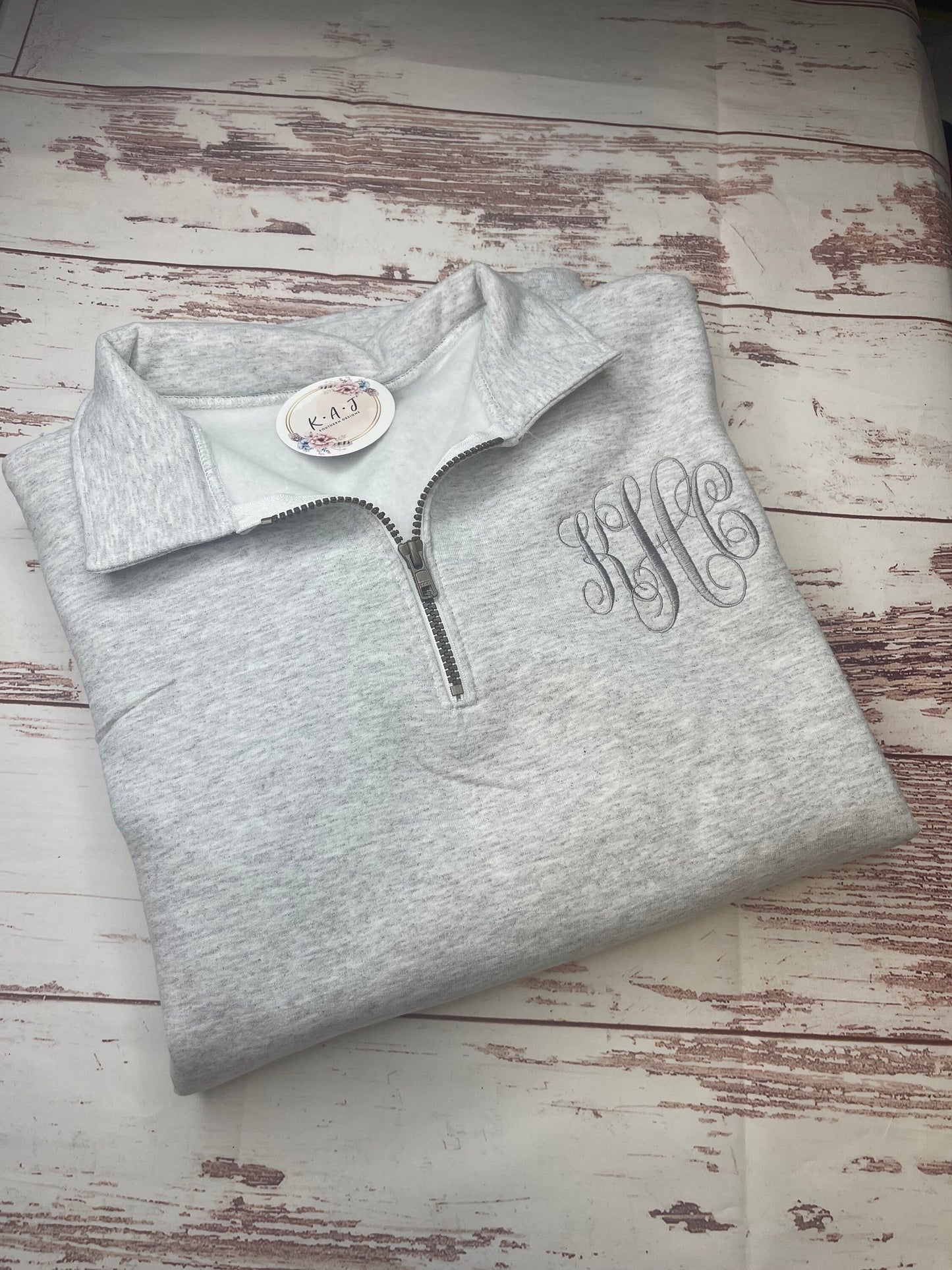 Initial Monogrammed Sweater, 1/4 Zip Monogram Sweatshirt, Monogram Sweatshirt, Custom Monogram Sweatshirt