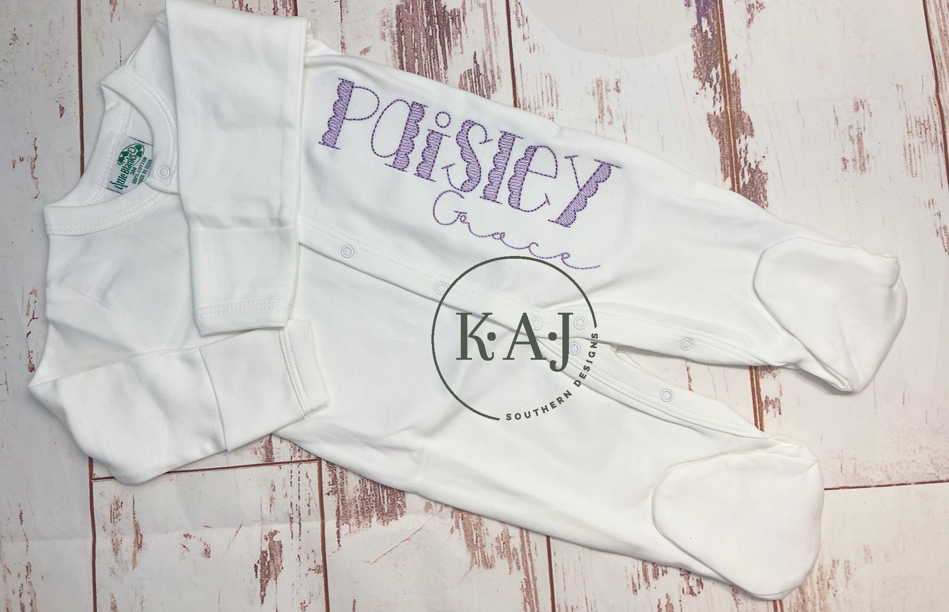 Baby Gift Infant Sleeper|Newborn Coming Home Outfit|Girl Sleeper|Girl Coming Home Outfit|Baby Outfit|Baby Sleeper|Monogrammed Baby Sleeper