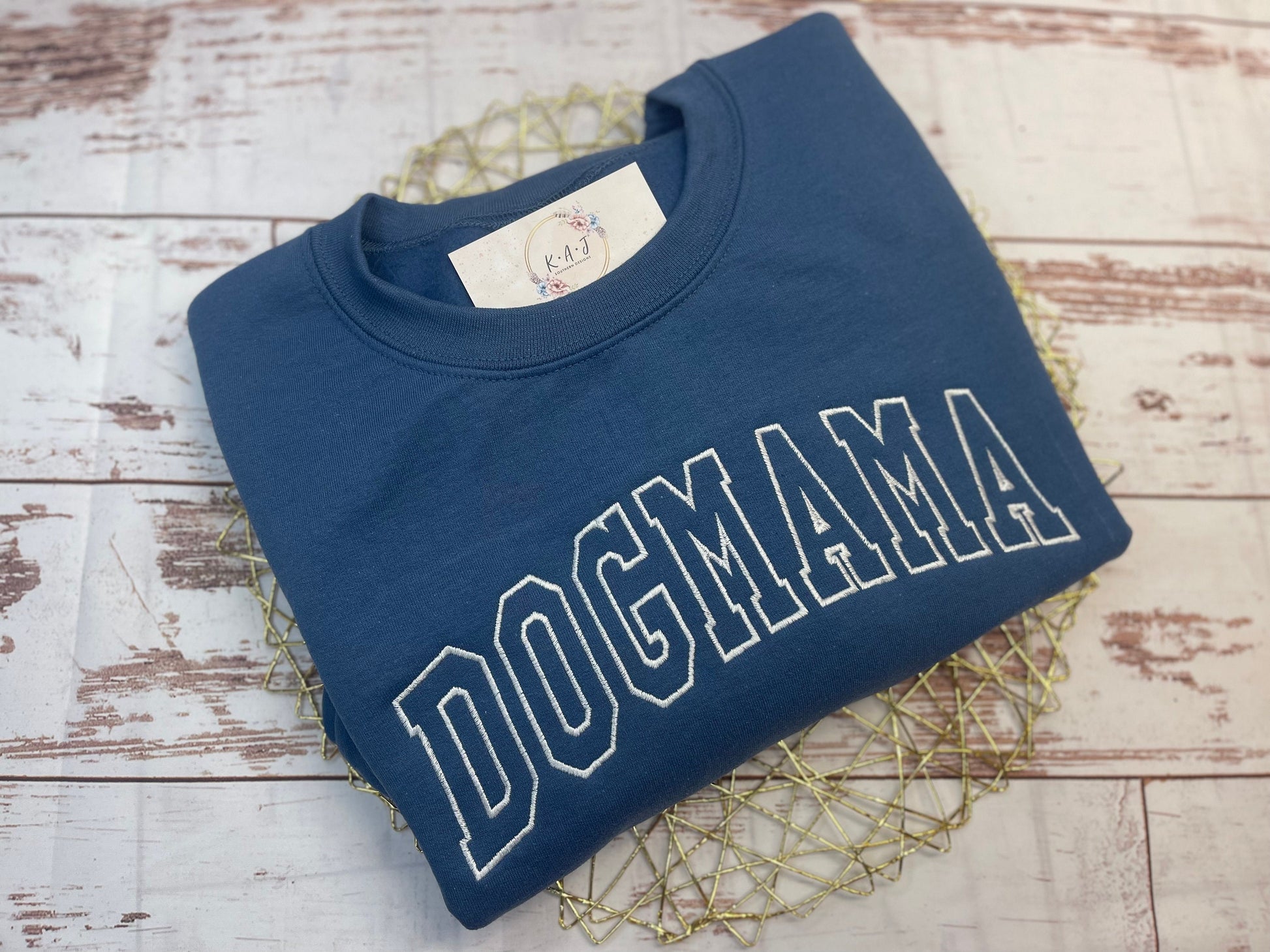 Dog MAMA Sweatshirt, DOGMAMA Crew Neck, Pastel Dog Mama Sweatshirt,Dog Mom Sweatshirt, Varsity letters,Dog MAMA, Dog Mom