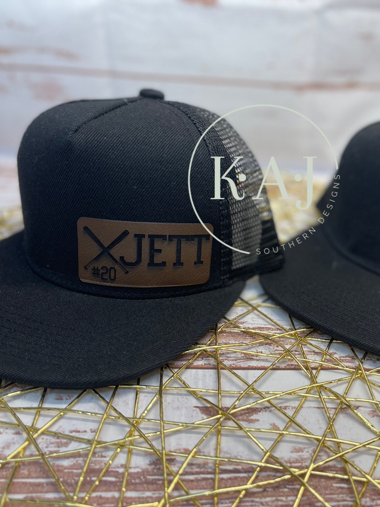 Custom Baseball Hat, Basketball Hat, Boys Easter Gift, Boys Hat Gift, Custom Boys Hat, Sports Leather Patch Hat, Leather Patch Name Hat