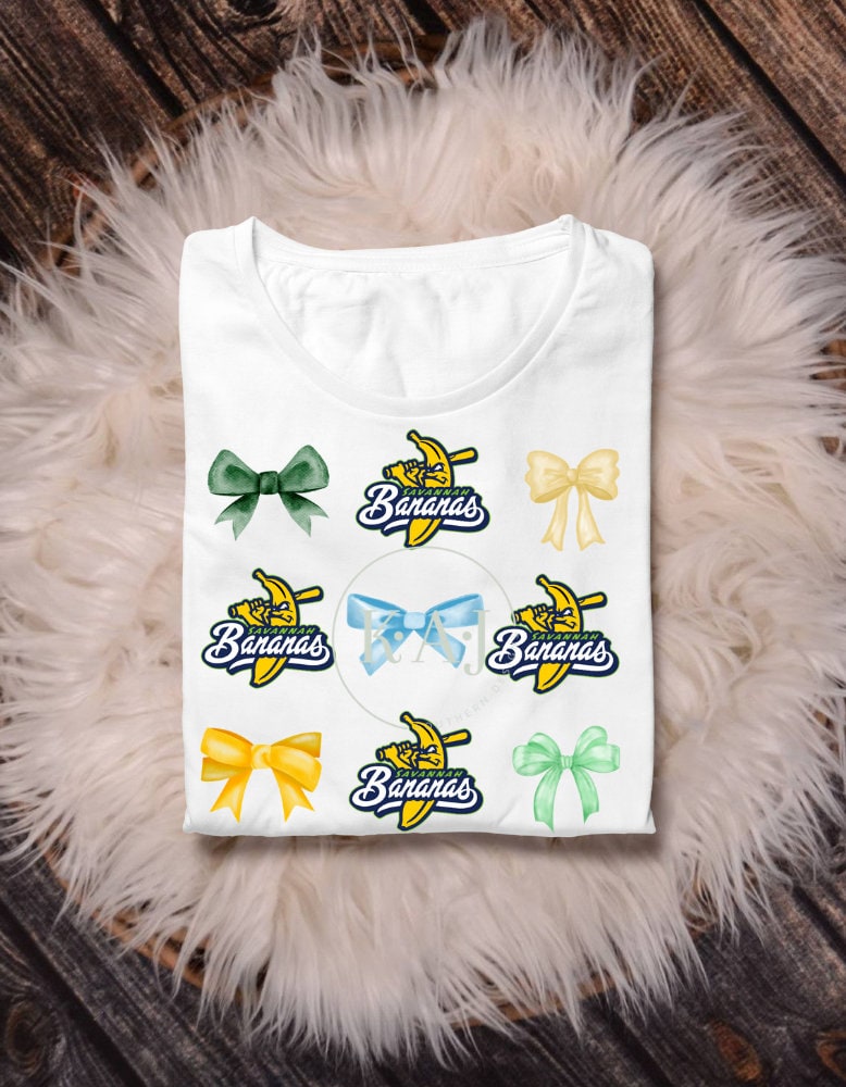 Banana Ball Tshirt,Savannah Baseball Tee,Savannah Bananas Coquette Shirt,Baseball Coquette,Banana Ball,Savannah Banana Shirts