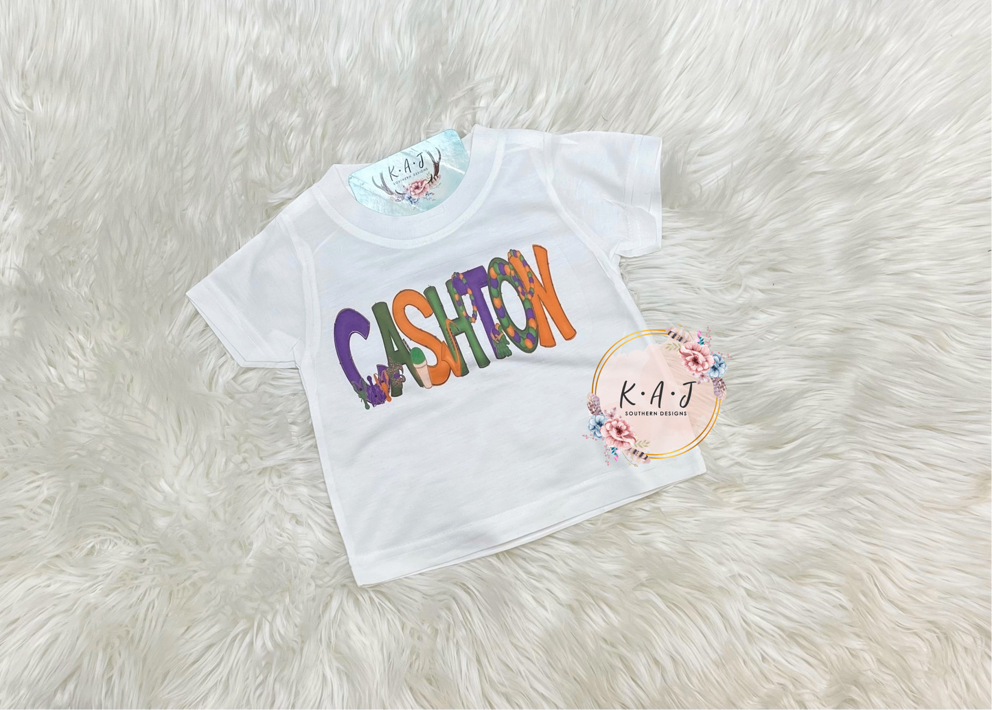 Mardi Gras Name shirt