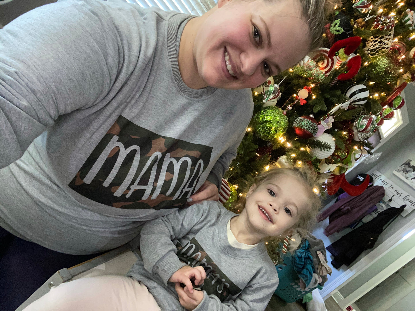Camo Mama & Mini Sweatshirt