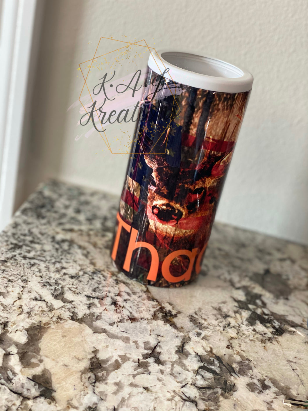 America Deer Koozies and Tumblers